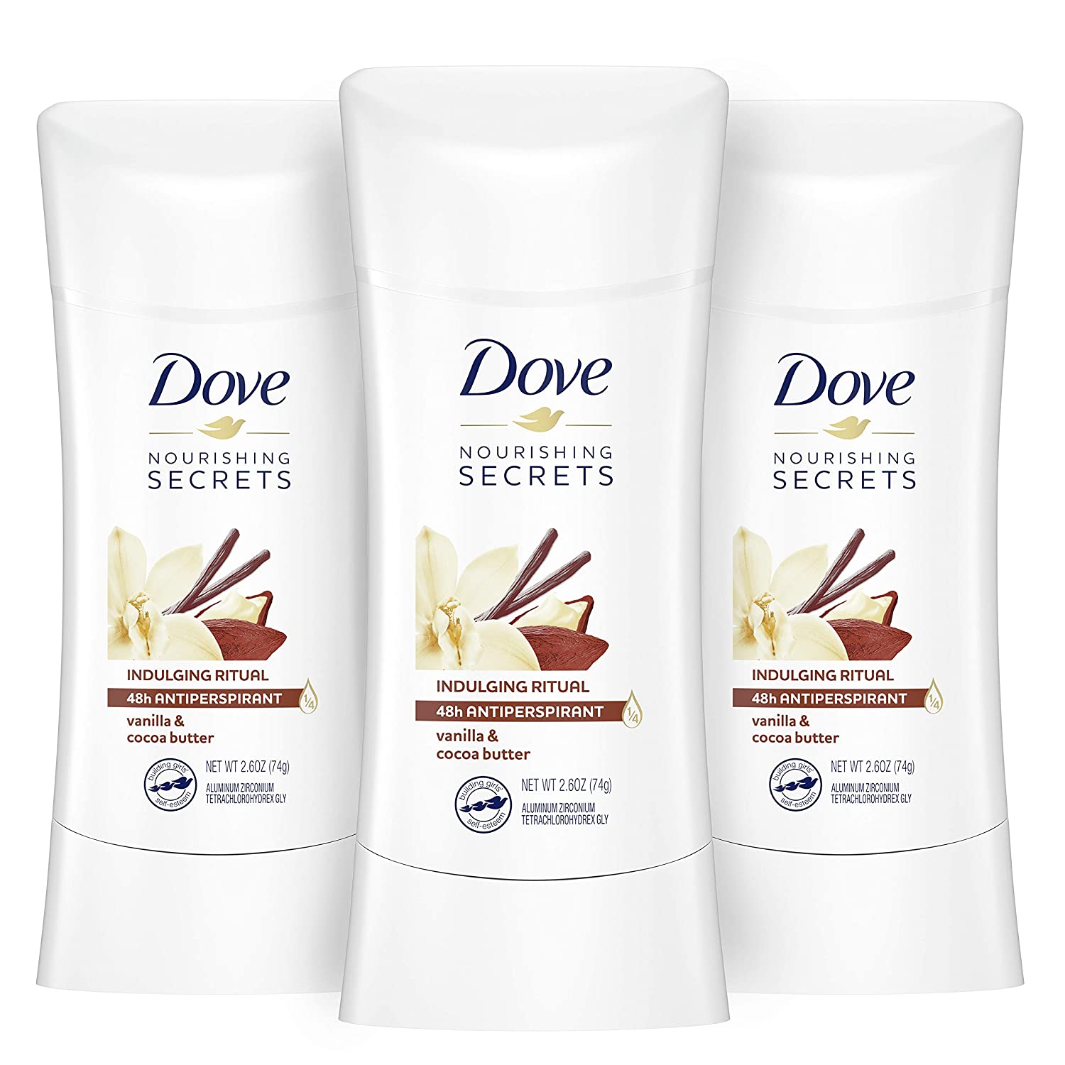 230816075919629_1 Dove Nourishing Secrets Antiperspirant Deodorant Stick for Women Lavender & Jasmine for 48 Hour Underarm Sweat Protection And Soft And Comfortable Underarms, 2.6 Fl Oz (Pack of 3) - Image 1